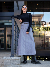 Спідниця максі Jadone Fashion модель Spidnytsya_Flari_sir Фото