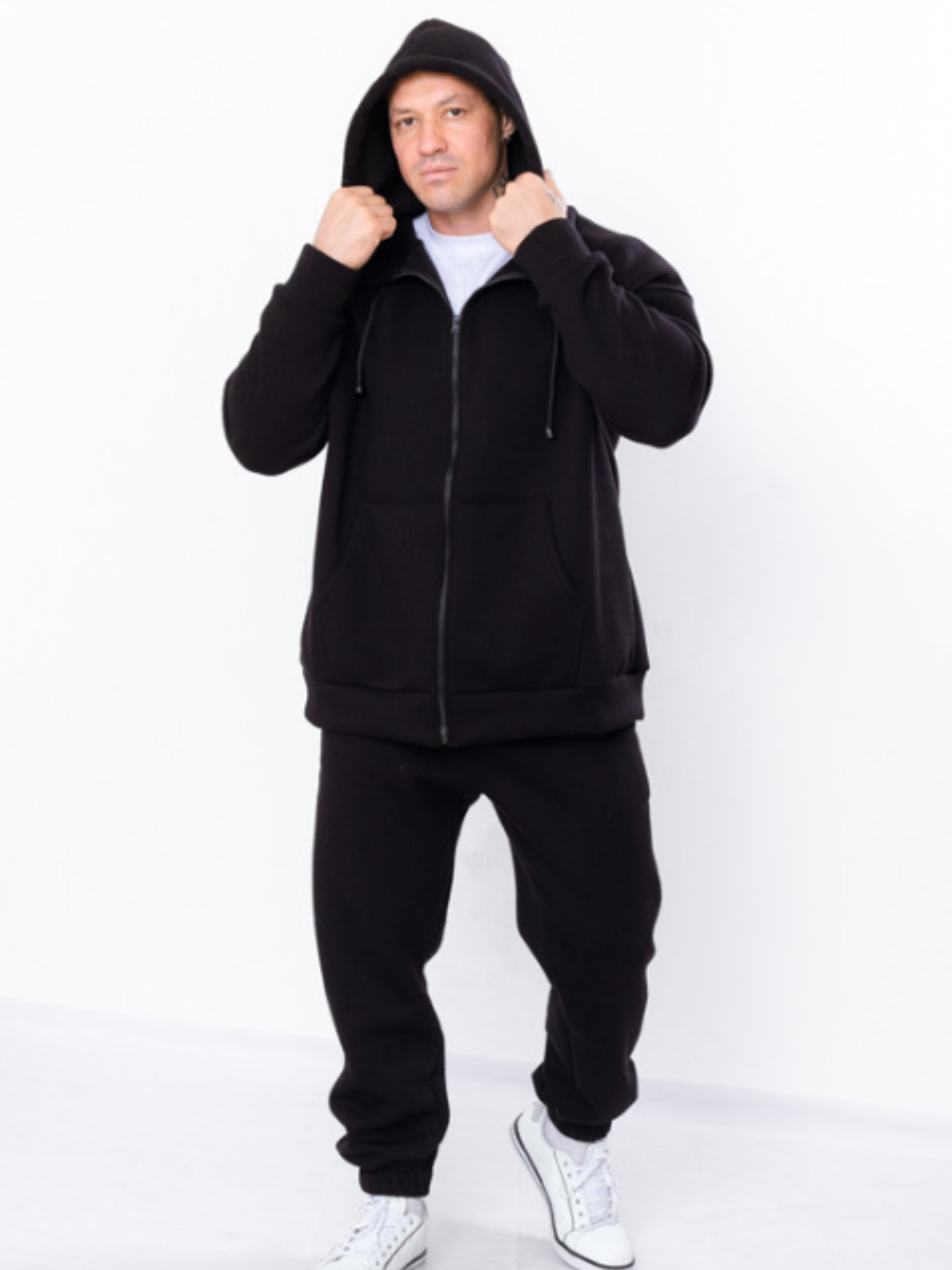 Спортивный костюм Носи своє модель 8373-025-chornij Фото