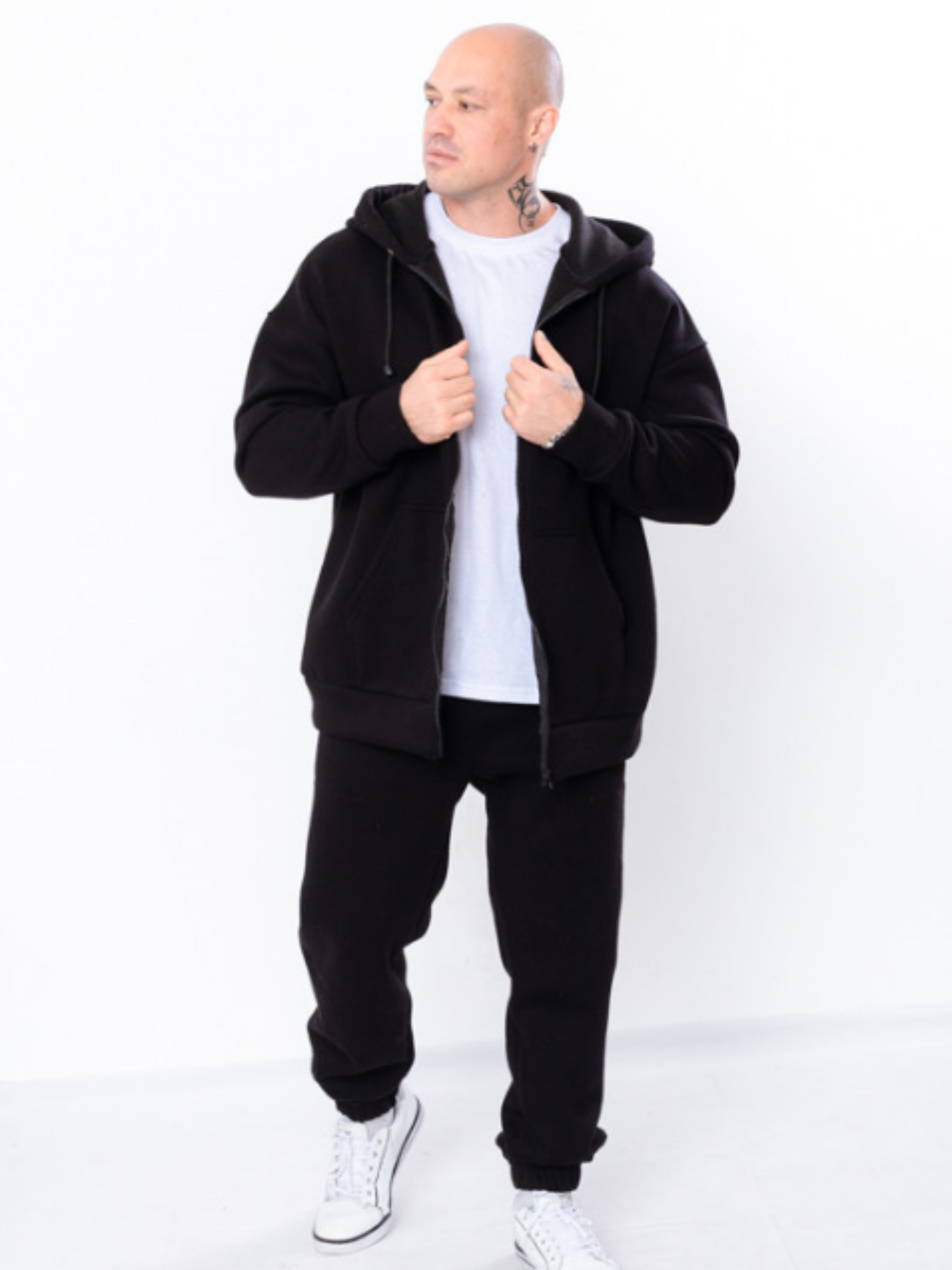 Спортивный костюм Носи своє модель 8373-025-chornij Фото