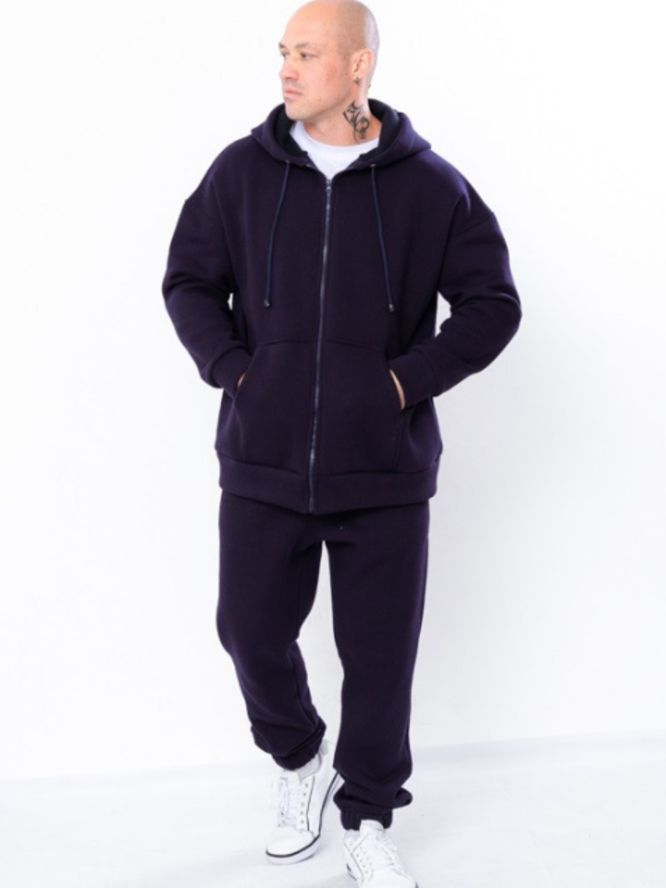 Спортивный костюм Носи своє модель 8373-025-chornilxno-sinj Фото