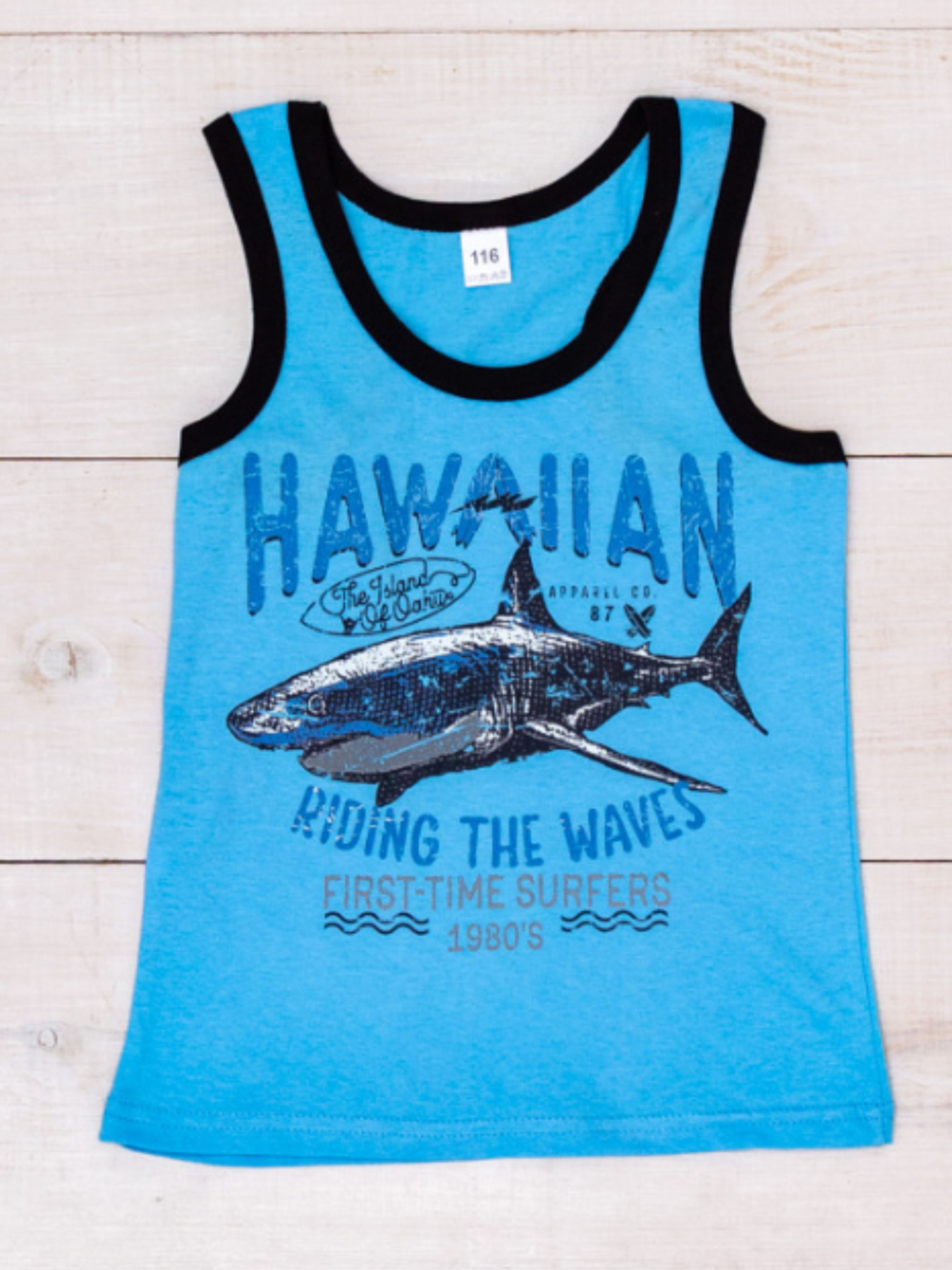 Майка Носи своє модель 6036-001-33-blakitnij-akula Фото