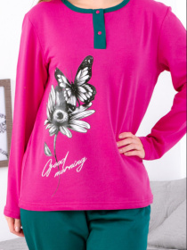 Пижама Носи своє модель 8240-023-33-svtlo-malinovij-romashka Фото