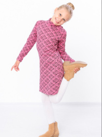 Платье мини Носи своє модель 6316-063-rombi-na-rozhevomu Фото