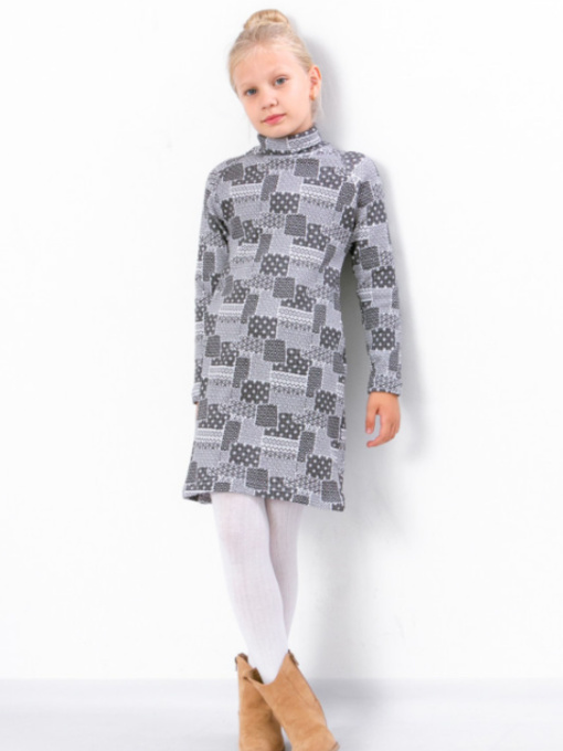 Платье мини Носи своє модель 6316-063-rombi-na-blomu Фото