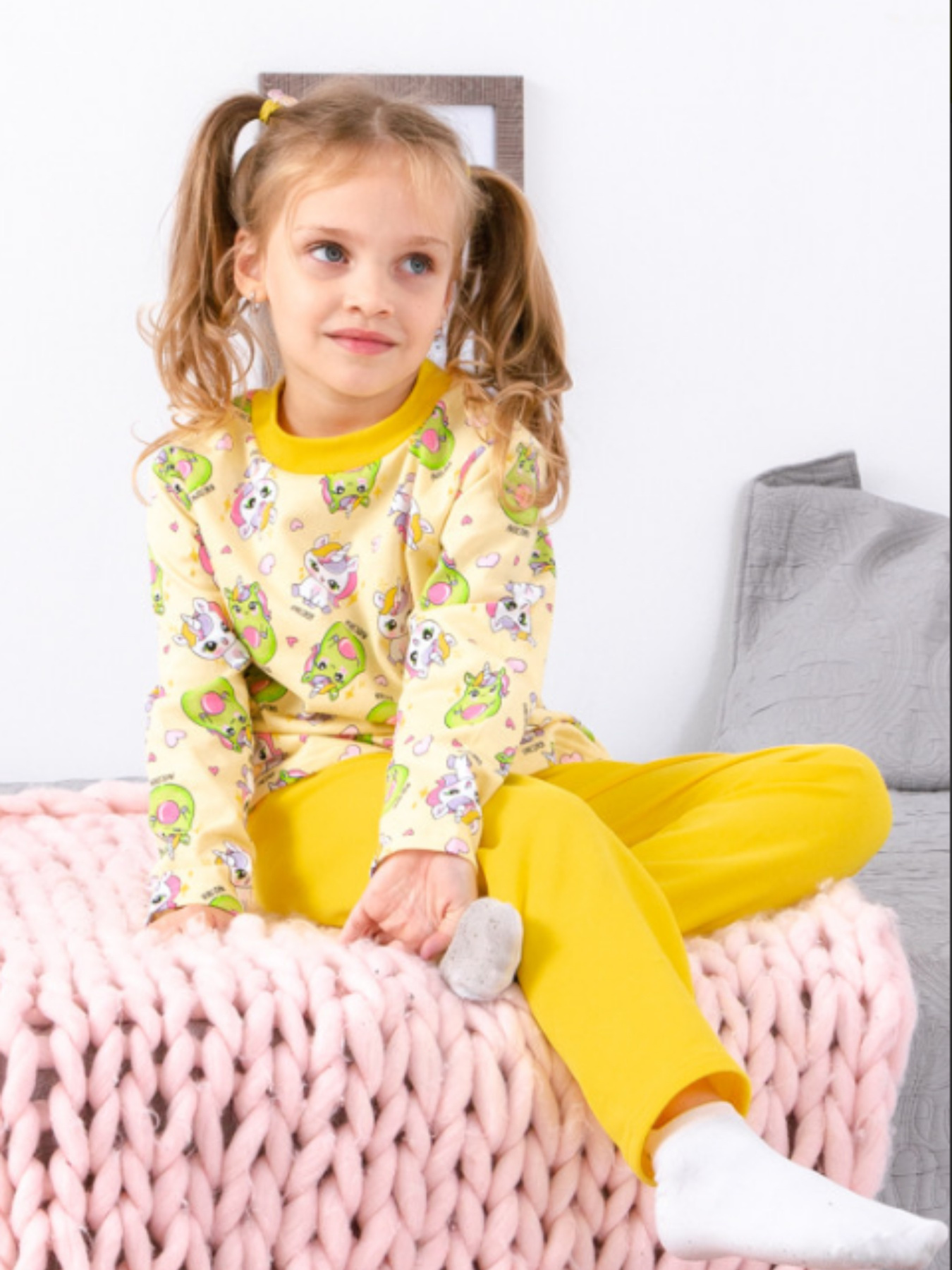 Пижама Носи своє модель 6076-024-5-1-dinorg-zhovtij Фото