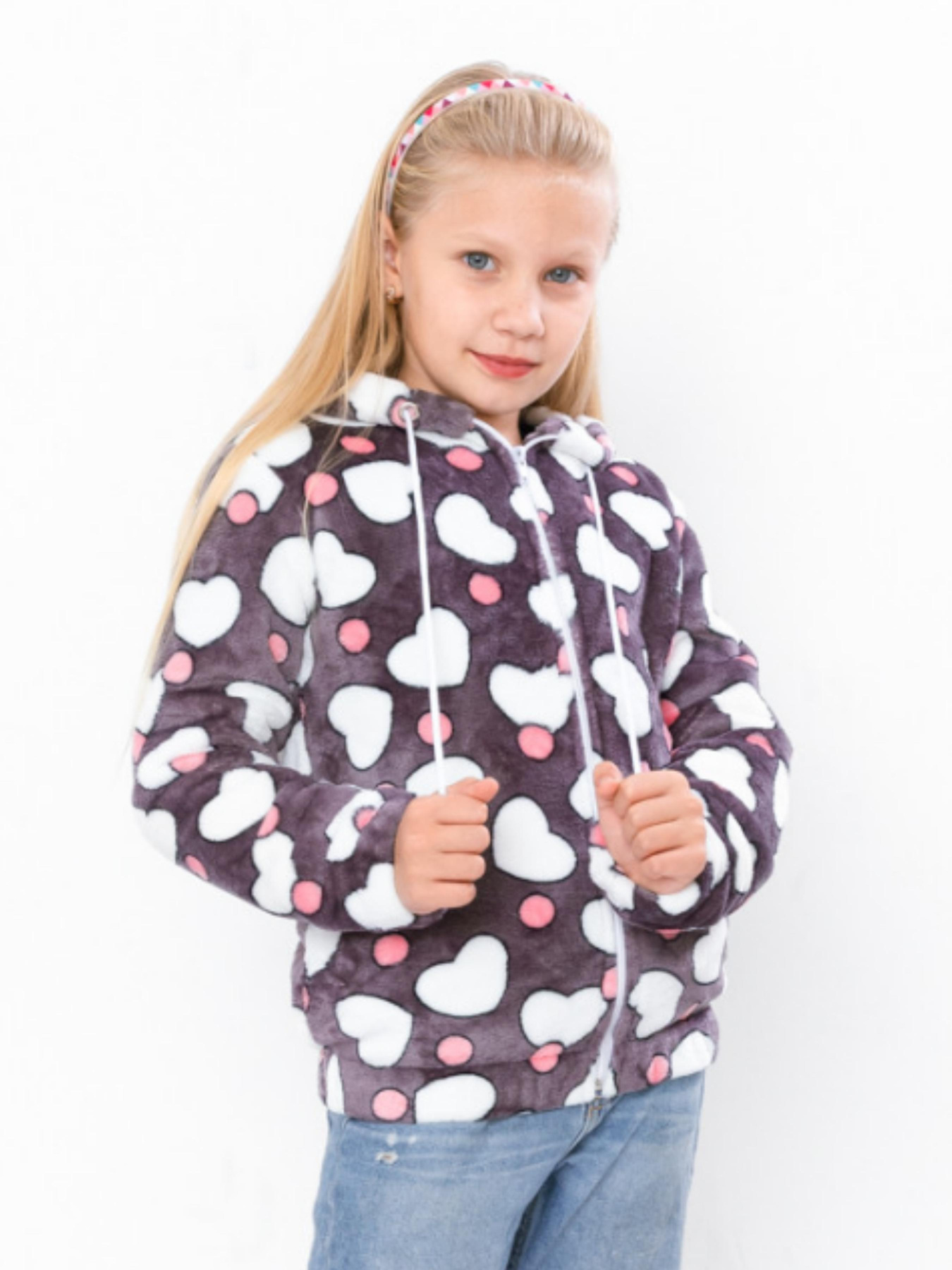 Кофта Носи своє модель 6071-035-5-serdechka-srij Фото