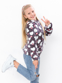 Кофта Носи своє модель 6071-035-5-serdechka-srij Фото