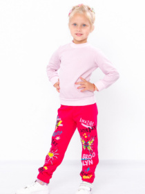 Джоггеры Носи своє модель 6155-023-33-3-malinovij-girl Фото