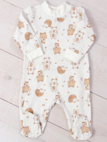 Нательный комбинезон Носи своє модель 5032-024-4-zvrqta-molochnij Фото