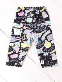 Велосипедки Носи своє модель 6001-043-malyunki-na-chornomu Фото