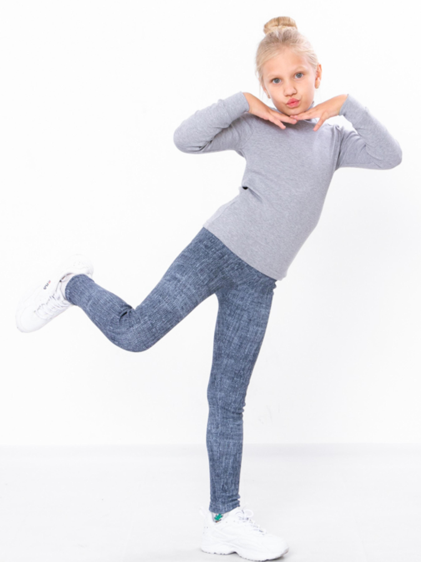 Леггинсы Носи своє модель 6000-063-v-qzka-blakitnij Фото