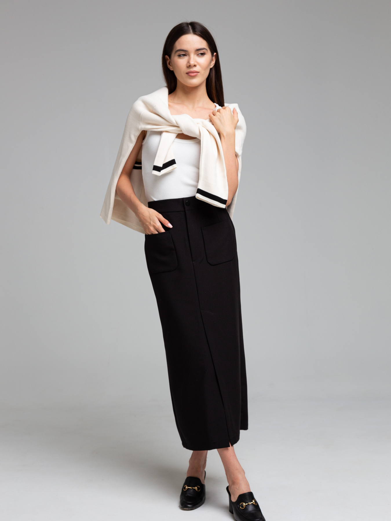 Юбка макси Famo модель U-180_01 Фото