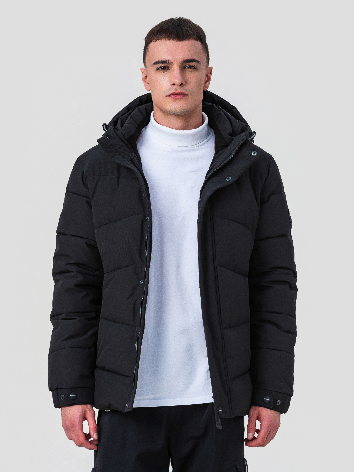 Зимова куртка BLACK VINYL модель 23-2227 Фото