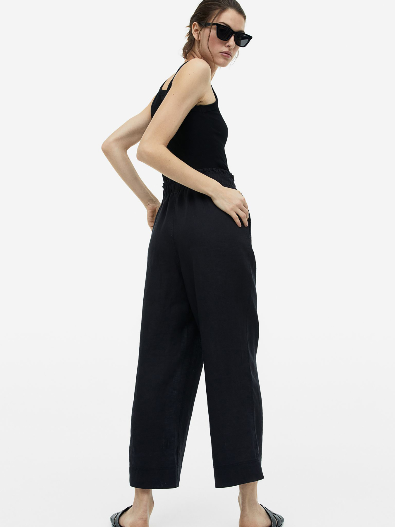 Брюки повседневные H&M модель 69768 Фото