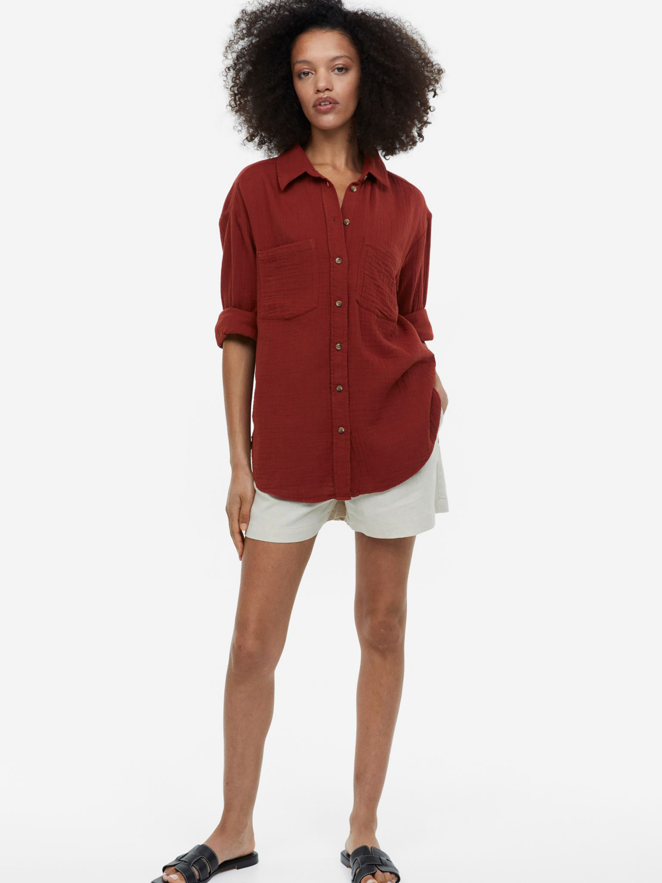 Сорочка повсякденна H&M модель 69750 Фото