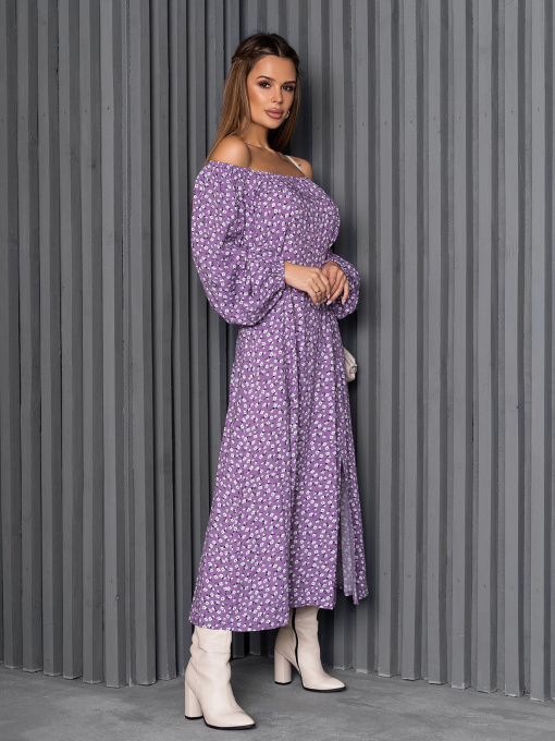 Платье макси ISSA Plus модель 14252_мультиколор Фото