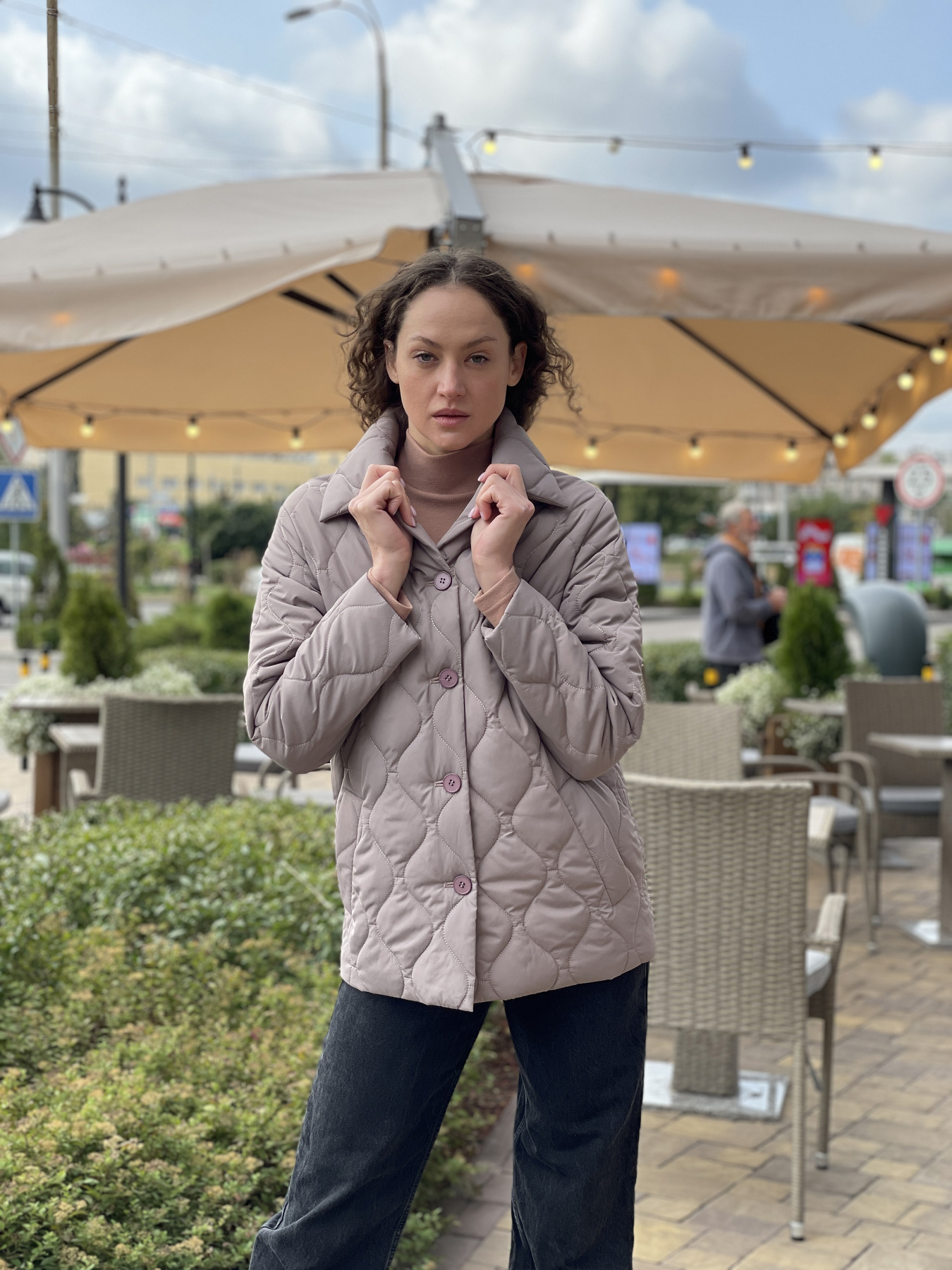 Демісезонна куртка CAT ORANGE модель 4442 Фото