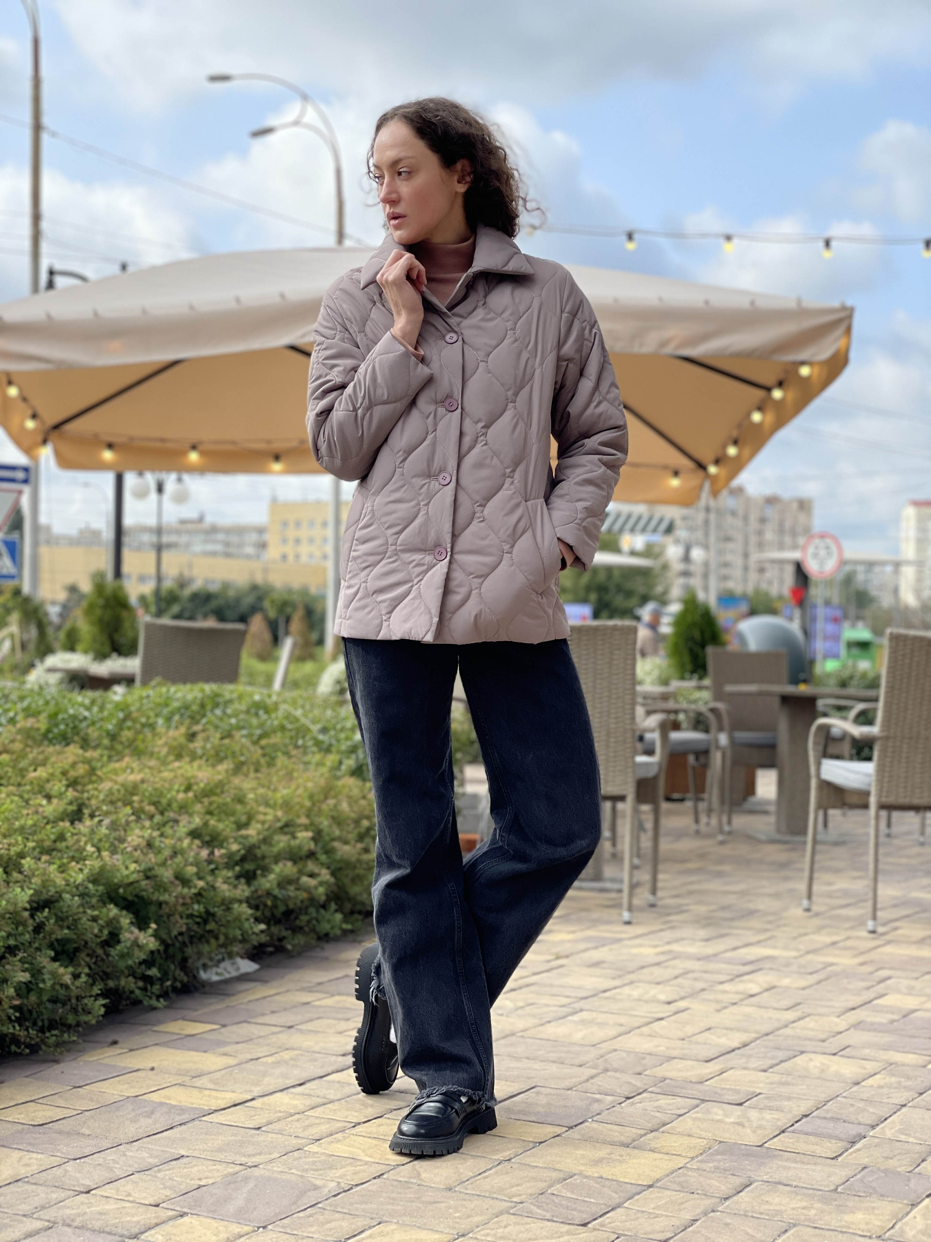 Демісезонна куртка CAT ORANGE модель 4442 Фото