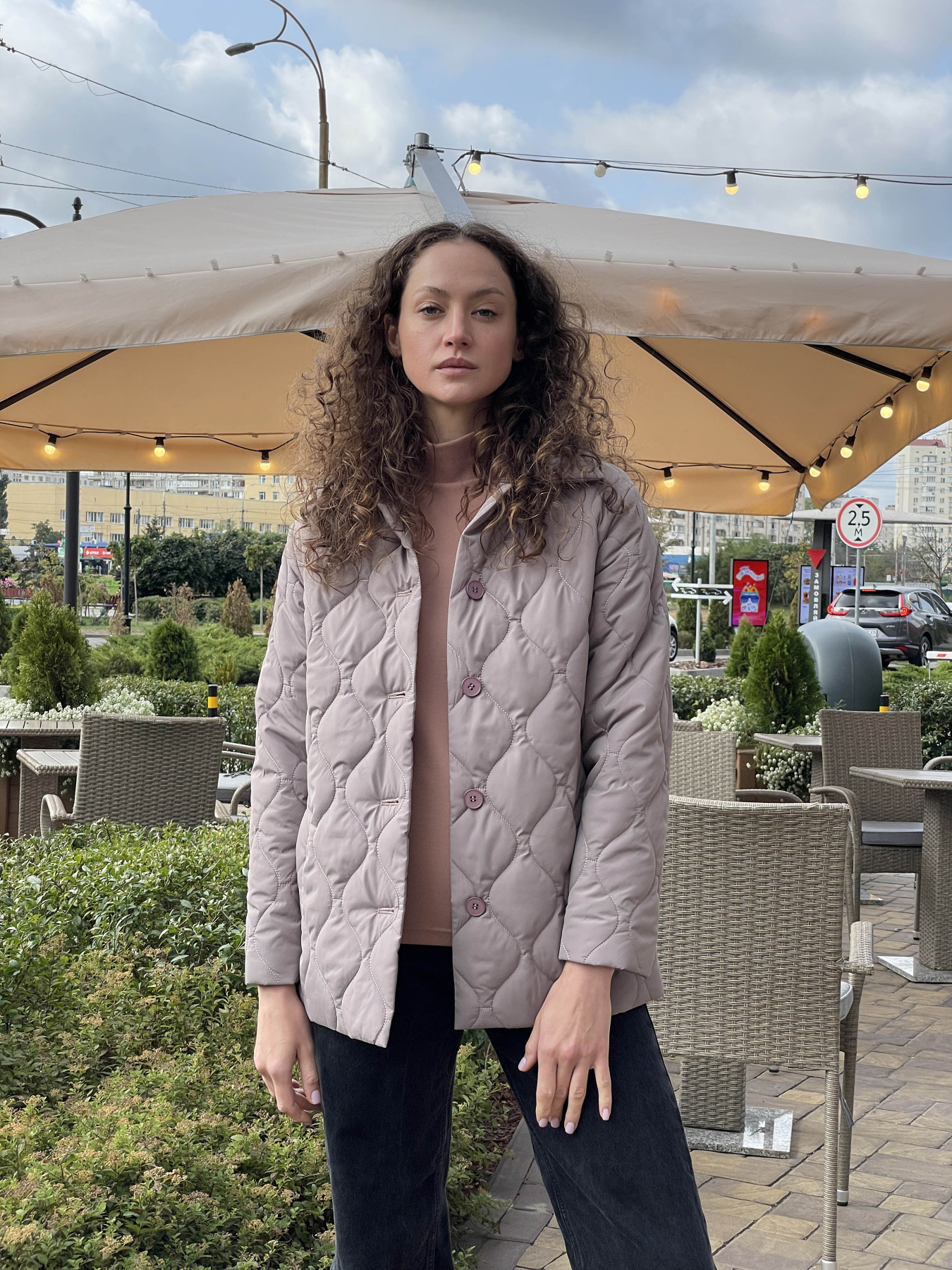 Демісезонна куртка CAT ORANGE модель 4442 Фото