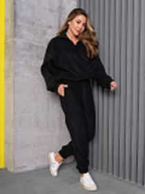 Костюм ISSA Plus модель 13637_черный Фото