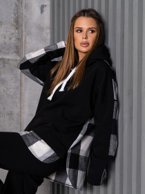 Костюм ISSA Plus модель SA-322A_черный Фото