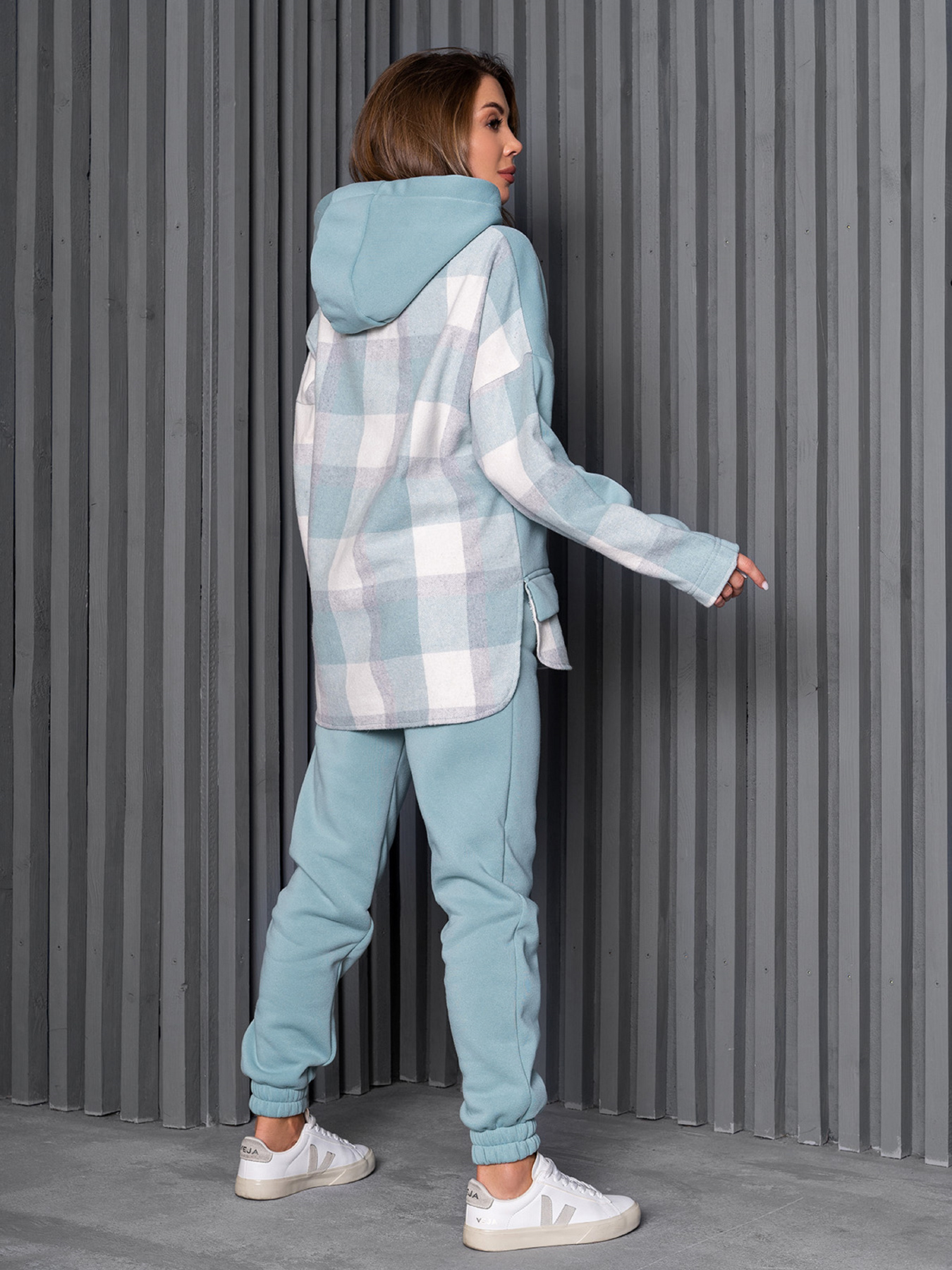 Костюм ISSA Plus модель SA-322A_мятный Фото