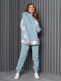 Костюм ISSA Plus модель SA-322A_мятный Фото