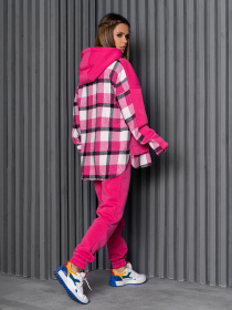 Повсякденний костюм ISSA Plus модель SA-322A_малиновый Фото