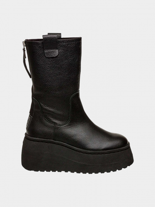 Ботинки и сапоги Steve Madden модель SM11002058 BLACK LEATHER Фото