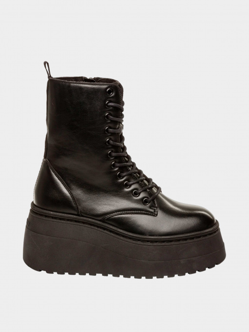 Бәтеңке мен етіктер Steve Madden үлгі SM11002808 BLK ACTION LEATHER Фото