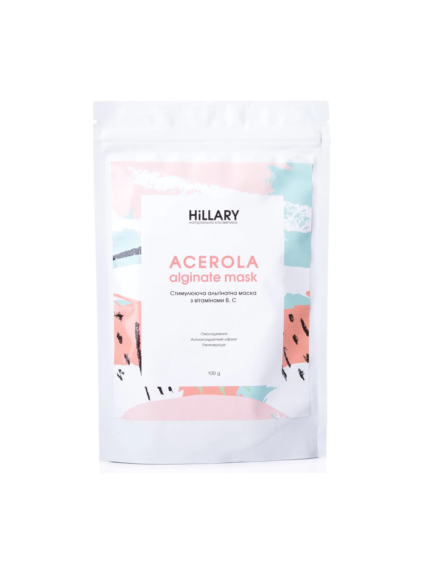 Стимулююча альгінатна маска з вітамінами В Hillary модель HI-08-460 Стимулююча альгінатна маска з вітамінами В Hillary модель HI-08-460 Фото