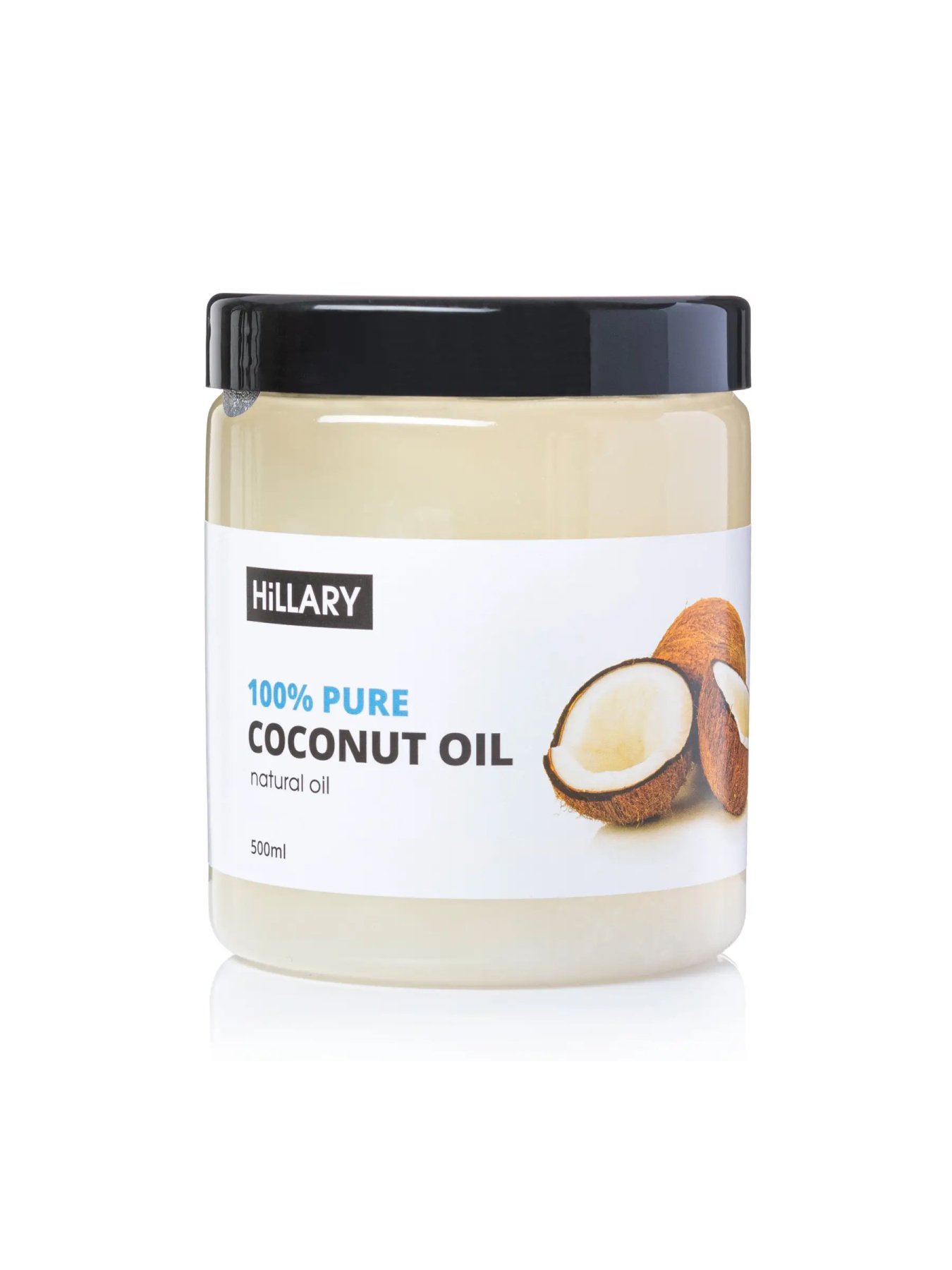 Набор (Щетка для сухого массажа + Рафинированное кокосовое масло) Hillary модель HI-11-026 Фото