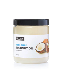 Набор (Щетка для сухого массажа + Рафинированное кокосовое масло) Hillary модель HI-11-026 Фото