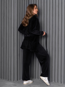 Пижама ISSA Plus модель 13666_черный Фото