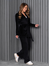 Пижама ISSA Plus модель 13666_черный Фото