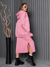 Повсякденний костюм ISSA Plus модель 13662_розовый Фото