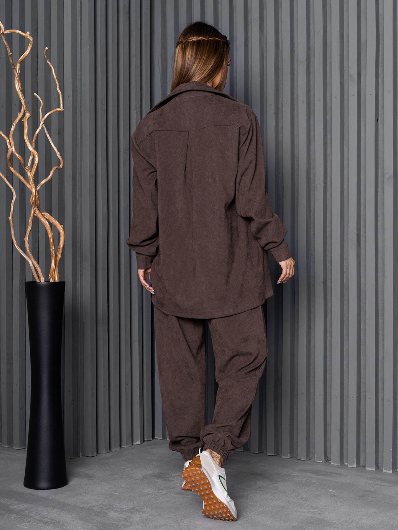 Костюм ISSA Plus модель 14233_коричневый Фото