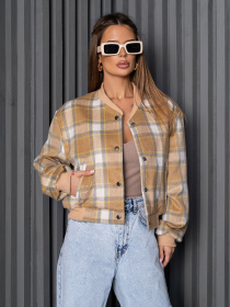 Бомбер ISSA Plus модель 14258_мультиколор Фото