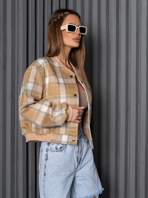 Бомбер ISSA Plus модель 14258_мультиколор Фото