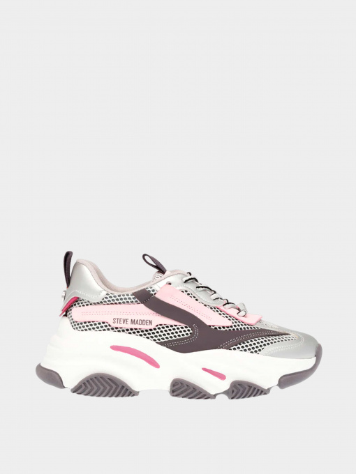 Кроссовкалар Steve Madden үлгі SM19000033 PINK/SILVER Фото