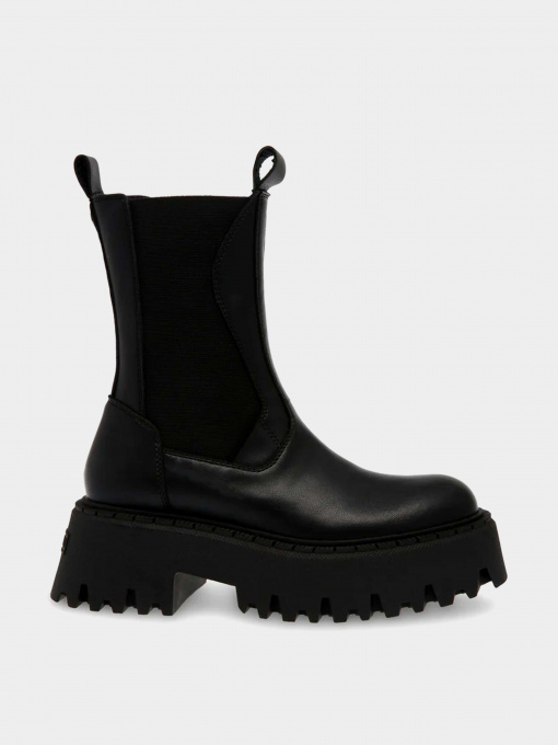 Бәтеңке мен етіктер Steve Madden үлгі SM11002704 BLK ACTION LEATHER Фото