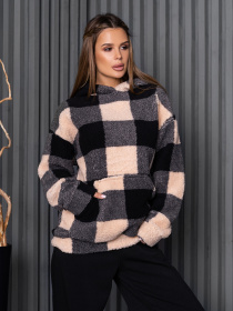 Худі ISSA Plus модель 14230_мультиколор Фото