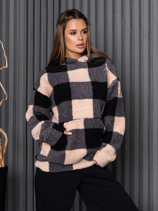 Худи ISSA Plus модель 14230_мультиколор Фото