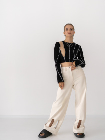 Широкі джинси 7/11 Seven Eleven модель SE24JnHls_Bg Фото