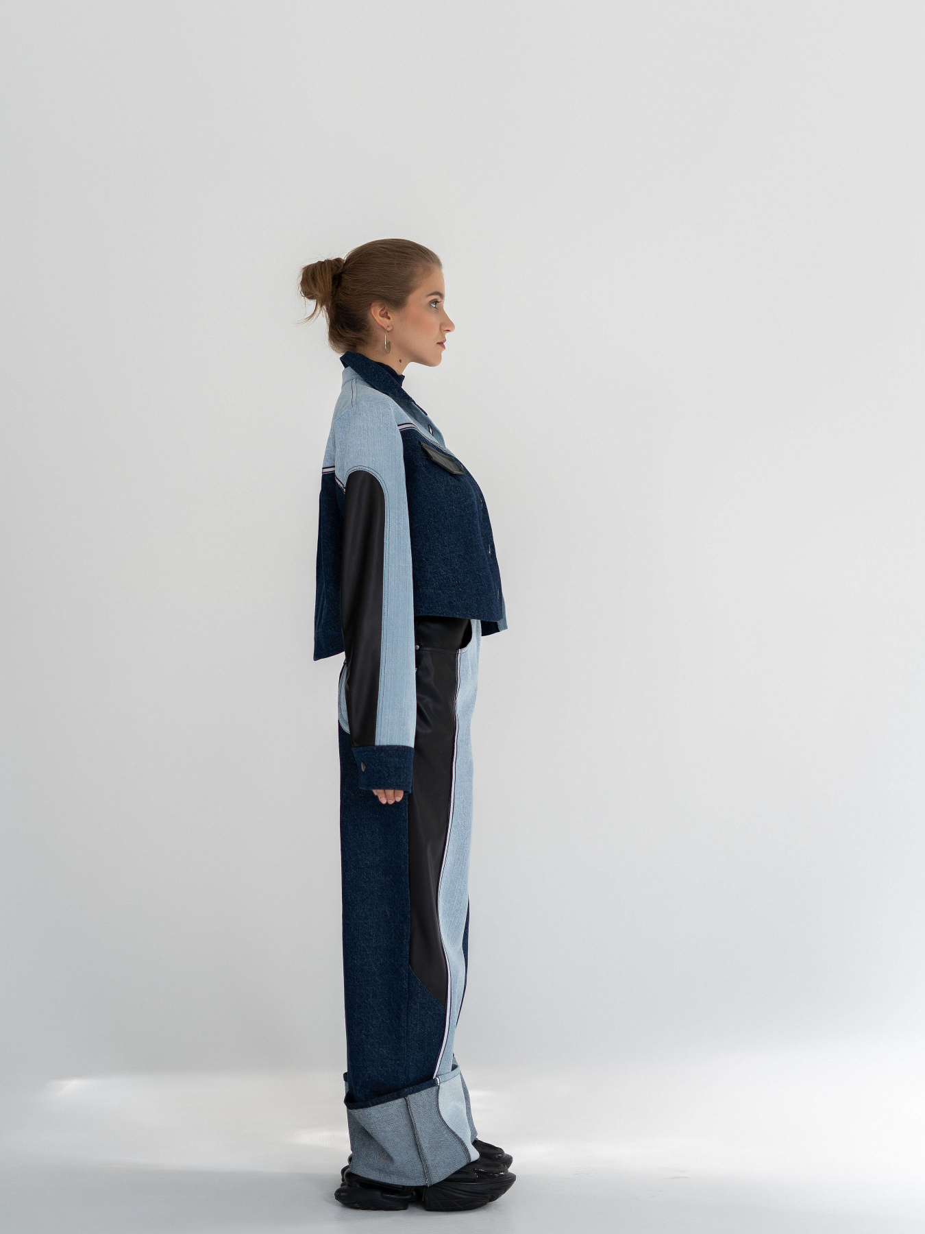 Широкие джинсы 7/11 Seven Eleven модель SE24Jns3clr_B Фото