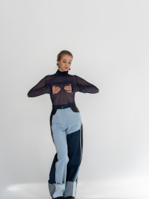 Широкі джинси 7/11 Seven Eleven модель SE24Jns3clr_B Фото