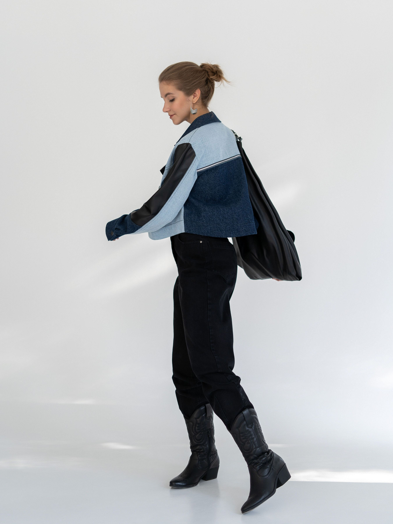 Джинсы мом 7/11 Seven Eleven модель SE24JnsBnn_B Фото