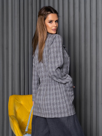 Блейзер ISSA Plus модель 14236_серый Блейзер ISSA Plus модель 14236_серый Фото