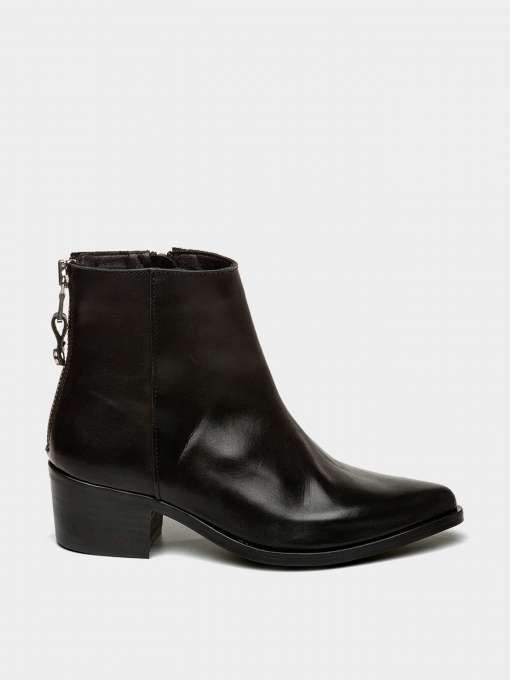 Бәтеңке мен етіктер Steve Madden үлгі SM19000055 BLACK LEATHER Фото