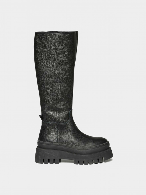 Бәтеңке мен етіктер Steve Madden үлгі SM19000060 BLACK LEATHER Фото